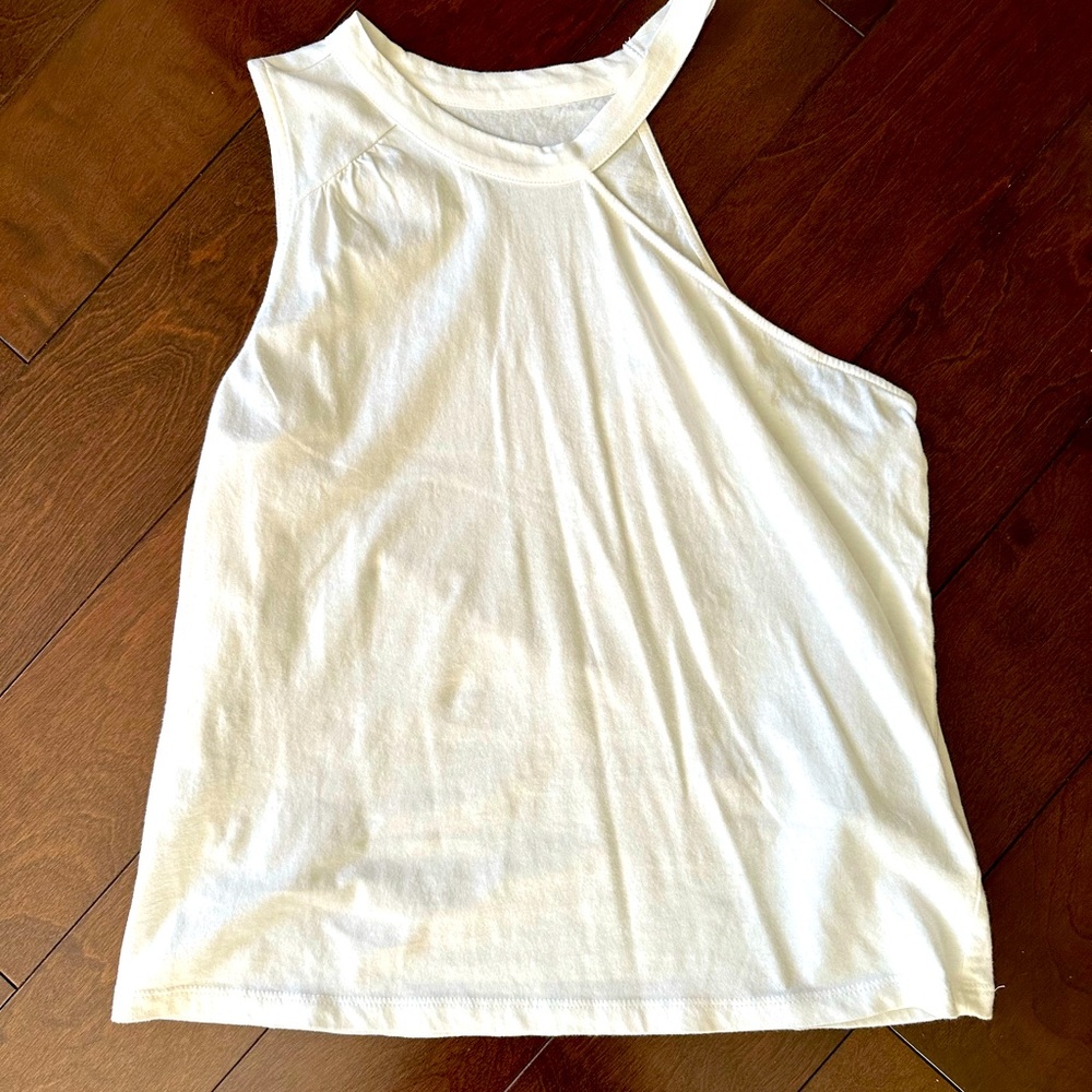 Anthropologie Asymmetrical Cutout Tank
